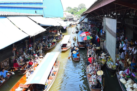 Damnoen Saduak Floating Market & Train Market Tour
