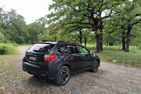 Tbilisi: Subaru Crosstrek 2014-2016, aluguel, condução autônoma