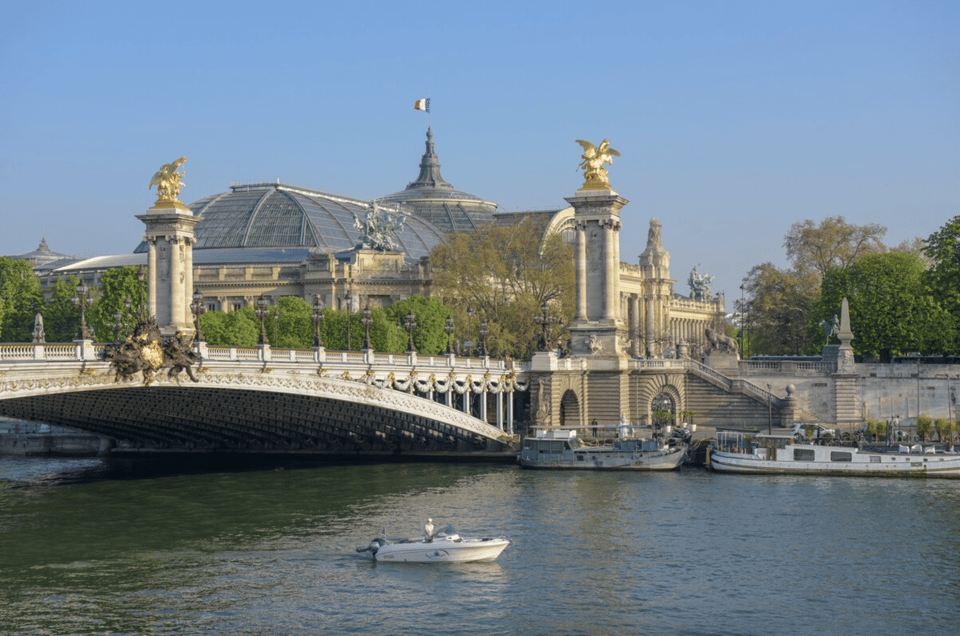 Cruise on a private small boat inside Paris | GetYourGuide