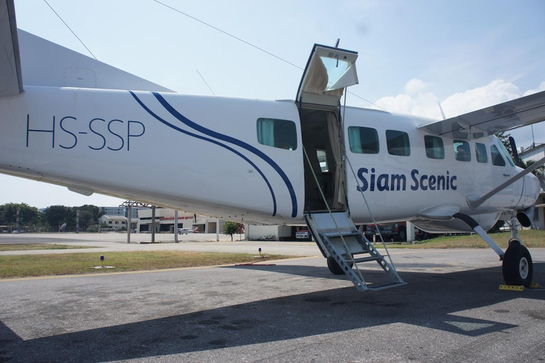 From Bangkok: Ayutthaya UNESCO Aerial Sightseeing Flight Shared Charter