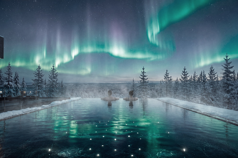 Rovaniemi: Arctic Spa with Lapland’s Only Infinity Pool Rovaniemi: Culta Arctic Spa Experience in SkyView Igloos