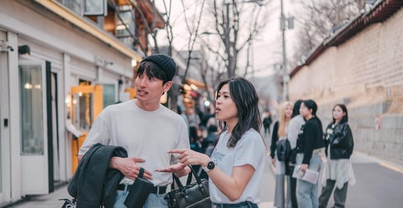 Straßenfotoshooting und Seoul Hidden Gem History Walking Tour