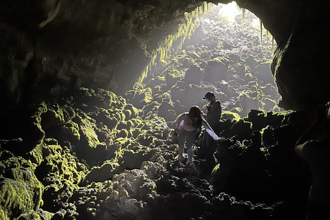 Xitle Volcano: Exploration of Lava Caves and Nature