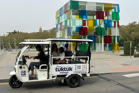 Tour TukTuk MálagaMálaga: Tour em TukTuk 1 Hora