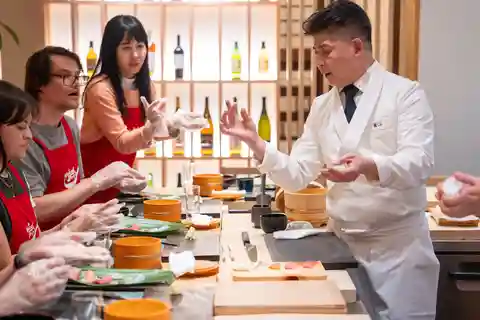 Esperienza di preparazione del sushi a Kyoto con uno chef professionista