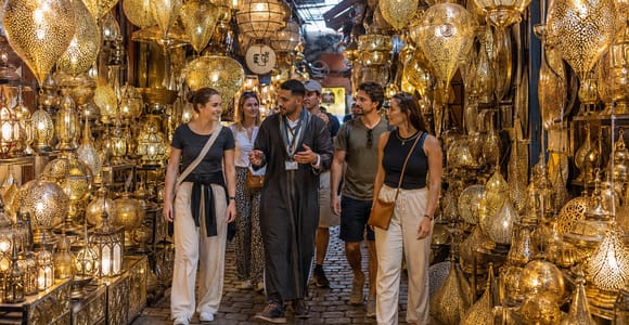 Marrakech : souks cachés, ateliers artisanaux et virée shopping