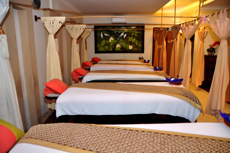 بنتان: تدليك استوائي وباقة سبا حصرية ليوم كاملطقوس ديروميسا 140 دقيقة مع خدمة النقل من الفندق