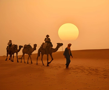 De Marraquexe: Excursão de 3 dias pelo deserto de Marrocos até Fez
