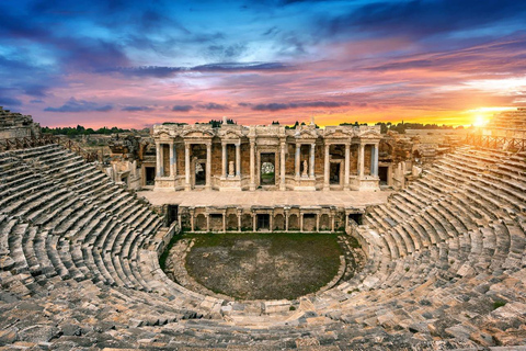Bodrum: Pamukkale & Hierapolis Small Group Tour w/ Pickup Shared Tour with Entrance Fees Excluded