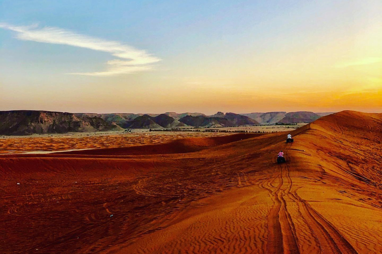 Riyadh:Red Sand Dunes camel ride&Quad&Sandboarding Adventure Private Tour with pick up and drop off from your location