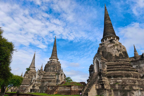 Ayutthaya Day Trip with Air condition Train & Tuk-Tuk Ride