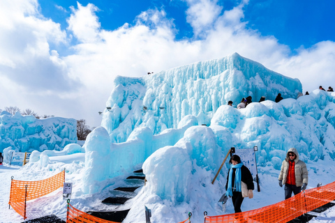 Hokkaid: Lake Shikotsu Ice Festival & Lake Toya Day Trip