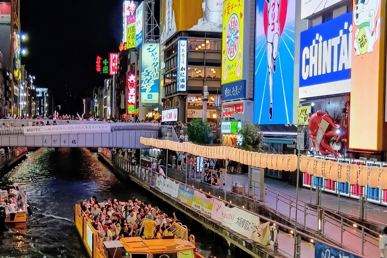 Osaka Walking Tour with Dotonbori River Cruise