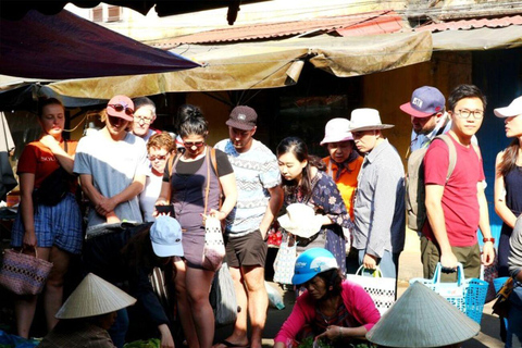 Hoi An: Aula de culinária ecológica em Bay Mau com mercado e passeio de barco com cesta