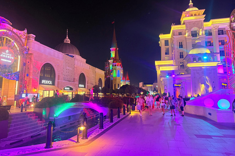 From Side: Land of Legends Night Show with Transfer