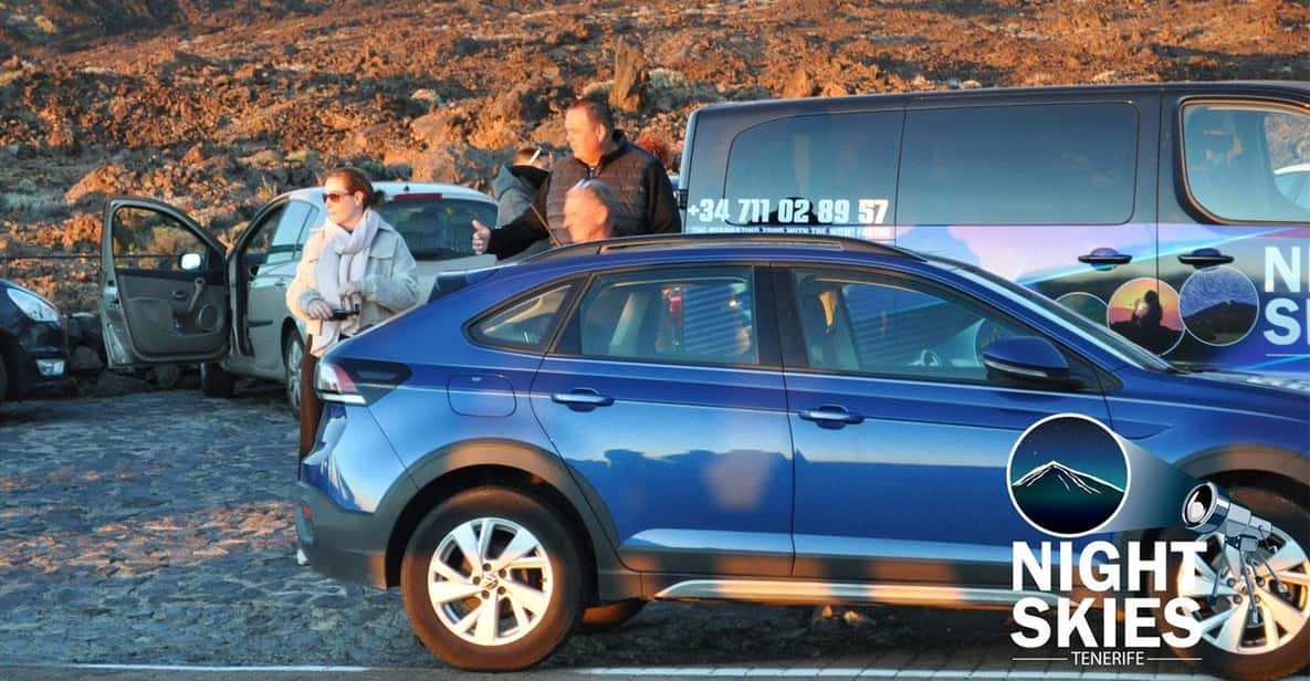 Afbeelding 44 van Tenerife: Parque Nacional del Teide bij zonsondergang en sterren, met diner