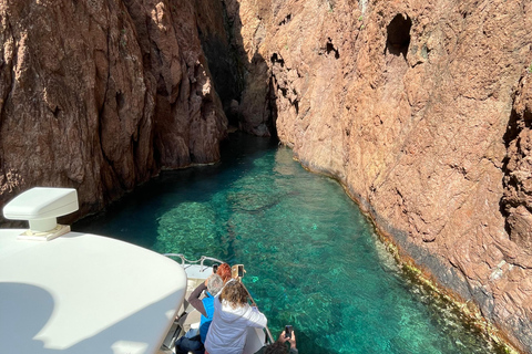 Sagone/Carghese: Tour in barca delle Calanques de Piana e di Capo RossoDa Cargèse