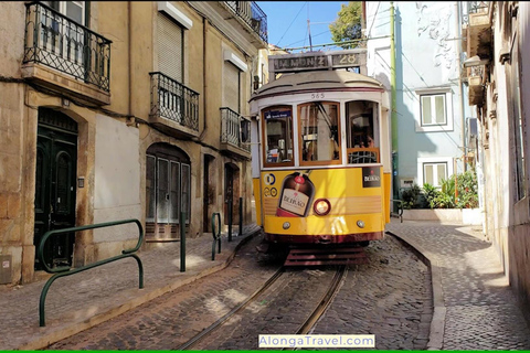 Lissabon: Tram 28 inträdesbiljett med ljudguide och 24-timmarspass