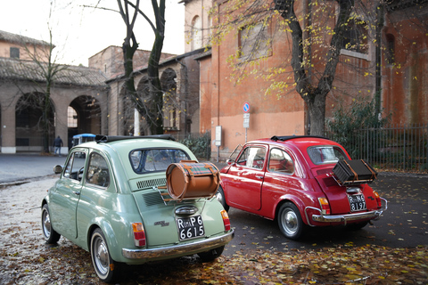 Rome : Visite guidée de la Fiat 500 avec photographeVisite privée