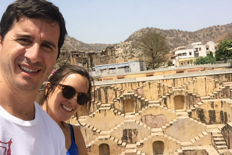 Jaipur: Heritage Forts & Palaces Tour with Monkey Temple Private Car with a Guide and Monument Entry Tickets