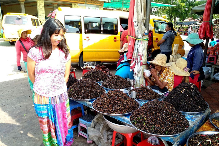 Viagem de 1 dia para Sambor Preikuk, Kuhak Nokor e Spider Market