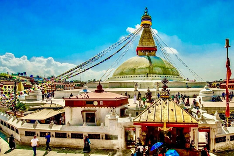 Private Sightseeing-Tour zu den vier UNESCO-Stätten in KathmanduPrivate Kathmandu Sightseeing Tour zu den Weltkulturerbestätten