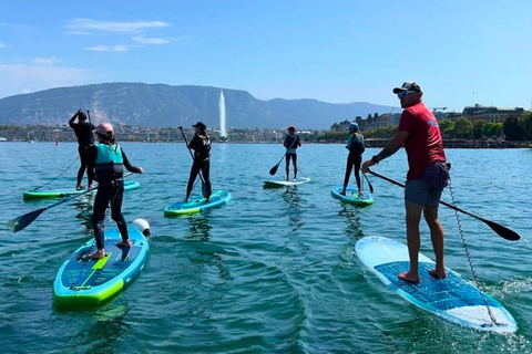 Geneva: Lake Paddleboarding with Equipment