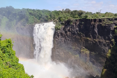 Victoria Falls: Guided Tour, Sunset Cruise, and Dinner