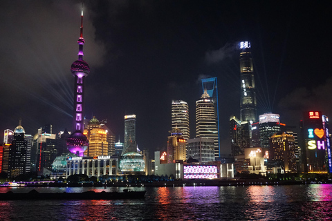 Shanghai Evening Tour: VIP Huangpu River Cruise&City lights