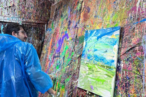 Melbourne: Messy & Creative Splash Paint Workshop - Image 2