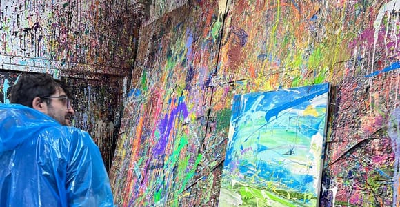 Melbourne: Messy & Creative Splash Paint Workshop