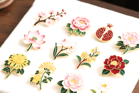 Guangzhou: Cold Enamel Brooch DIY Experience in Yongqingfang