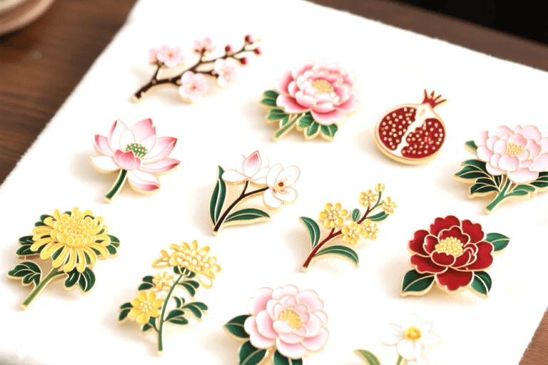 Guangzhou: Cold Enamel Brooch DIY Experience in Yongqingfang