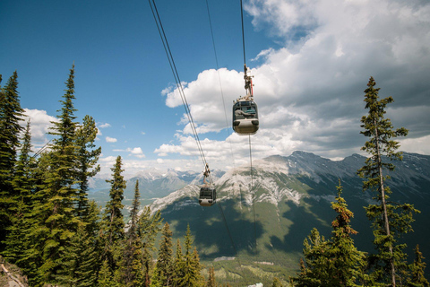 Banff with Gondola, Minnewanka Cruise, Hot Spring & 3 Lakes