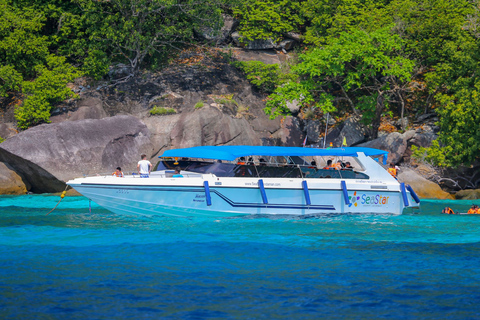 Ilha Similan - SnorkelingOpção de lancha