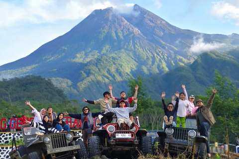 日惹：默拉皮吉普车与玛琅漂流日惹：默拉皮火山吉普车之旅与玛琅漂流