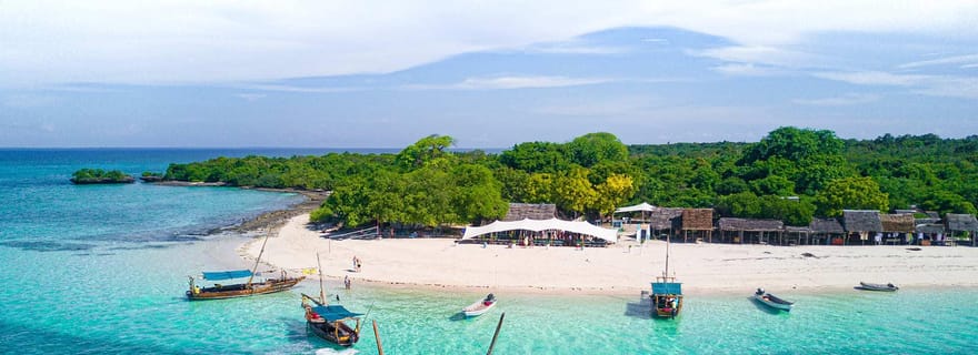 Zanzibar : excursion Safari Blue avec fruits de mer et snorkeling