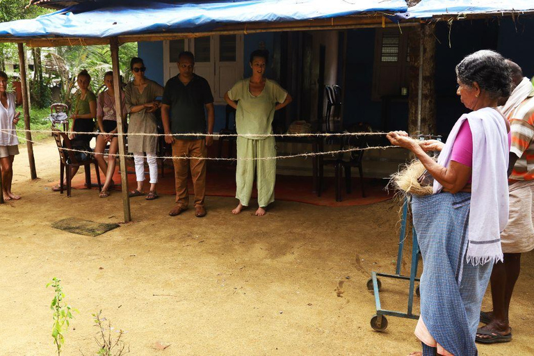 Kerala: Backwater Village Punting Boat Cruise with Lunch