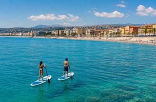 Paddle-Verleih in Nizza – Direkte Lieferung an den Strand