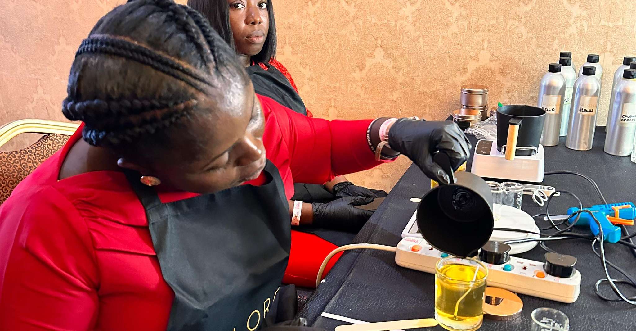 Lagos Nigeria, Candlemaking Experience with Refreshment SuiteTrails