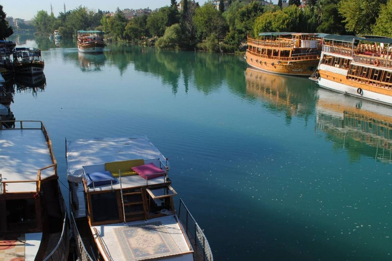 City of Side: Cruise with Manavgat Waterfall & Bazaar Visit