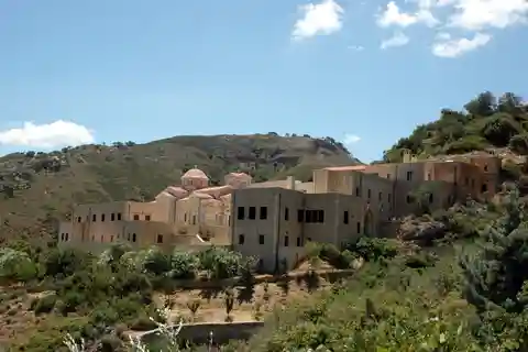 La Canée : visite guidée du monastère "Le Château