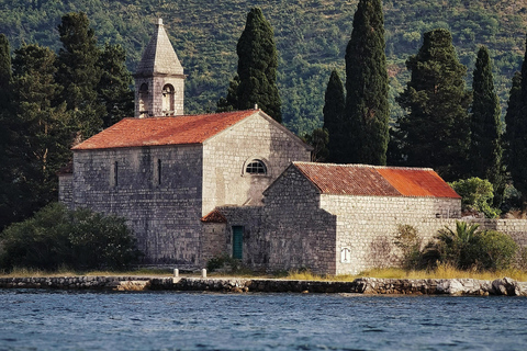 Desde Kotor: Relajante tour en barco a Perast y la Dama de las Rocas