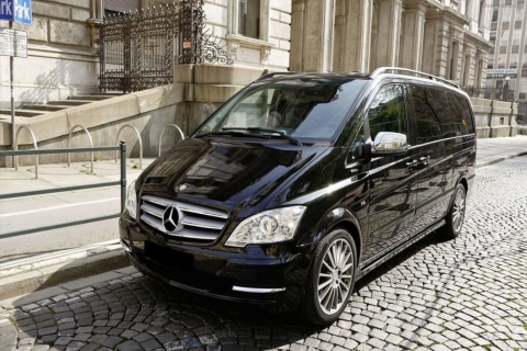 Frankfurt Highlights Private Car Tour with Airport Transfers 4,5-hour: Frankfurt from the Airport without a Guide