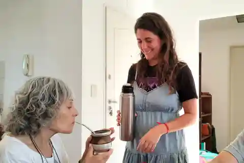 Buenos Aires: Experiência de mate e pintura com degustação de pastelaria