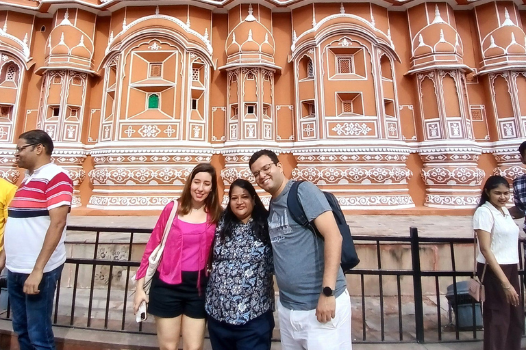 Jaipur: Private Guided Day Tour with Palaces & Hidden Gems Car + Guide Package