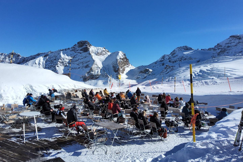 Saas-Fee: High Alpine Hike to 2,869 m with Glacier Views