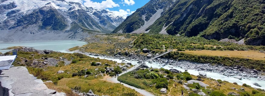 Circuit du Mont Cook : Arrivée à Christchurch, Queenstown ou Dunedin