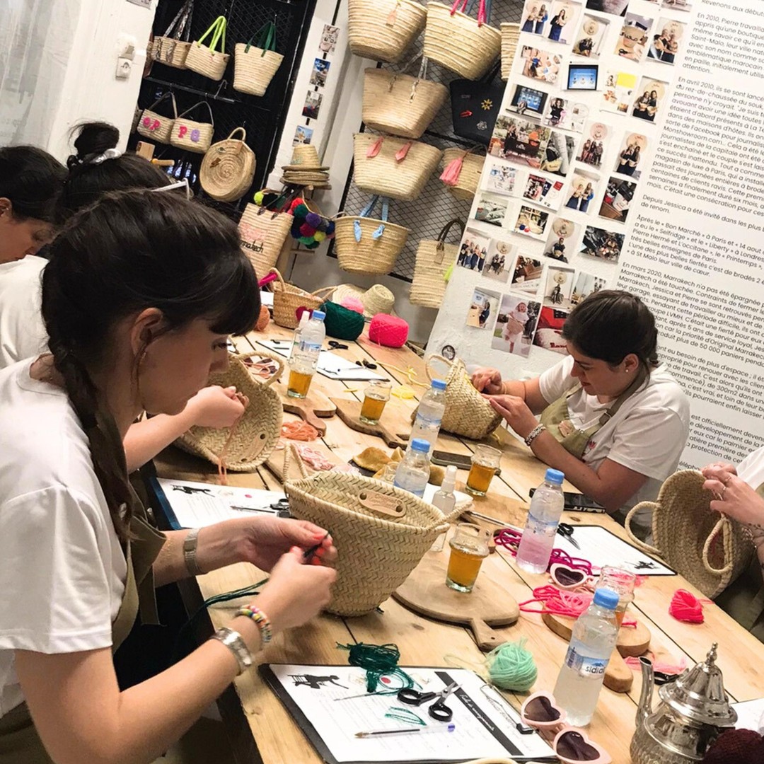 Brodez votre nom en calligraphie arabe - Médina de Marrakech