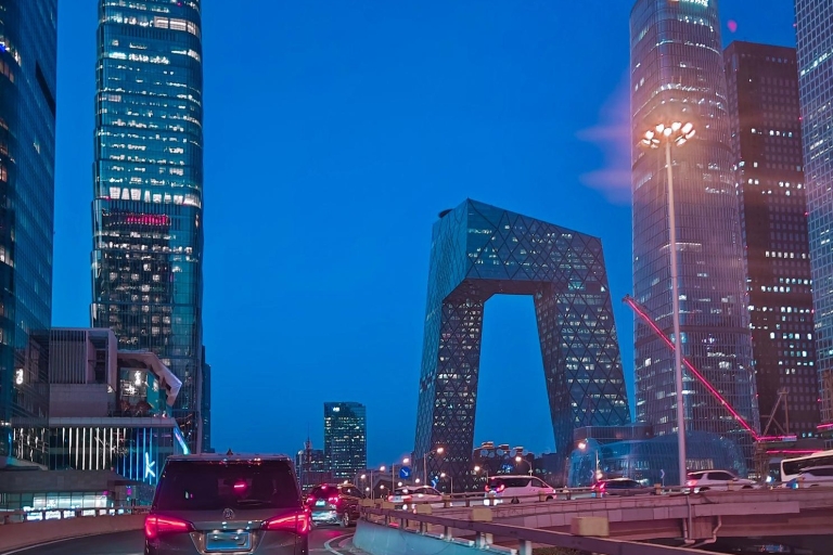 Beijing: Nighttime Sightseeing Private Tour+Optional Supper Tour with 10+ Hutong Food Tasting